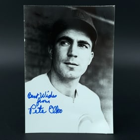 Pete Elko Chicago Cubs Autographed Photo