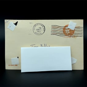 Ferris Fain Autographed Postcard