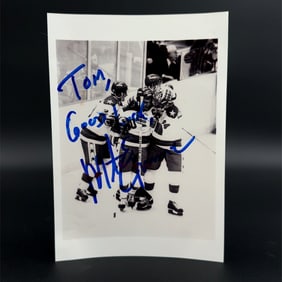 Mike Eruzione Team USA Hockey Autographed Photo