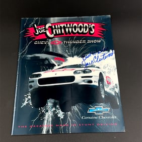 Joie Chitwood Autographed Magazine