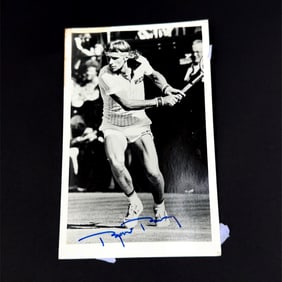 Bjorn Borg Autographed Photo