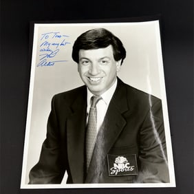 Marv Albert NBC Sports Autographed Photo