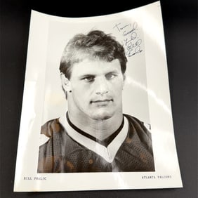 Bill Fralic Atlanta Falcons Football Autographed Photo