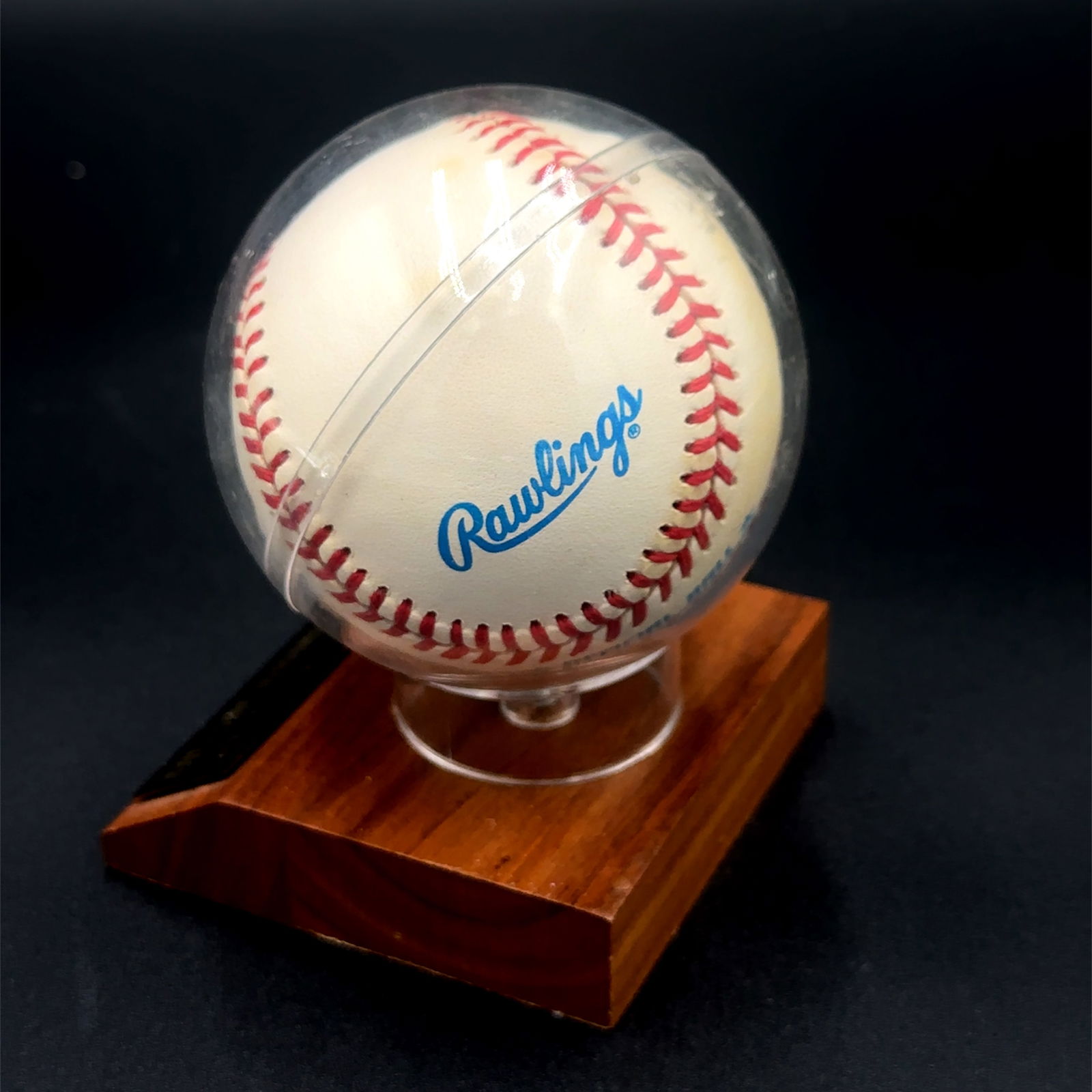 Cal Ripken Jr. Autographed Baseball With Display Plaque (1 of 2)
