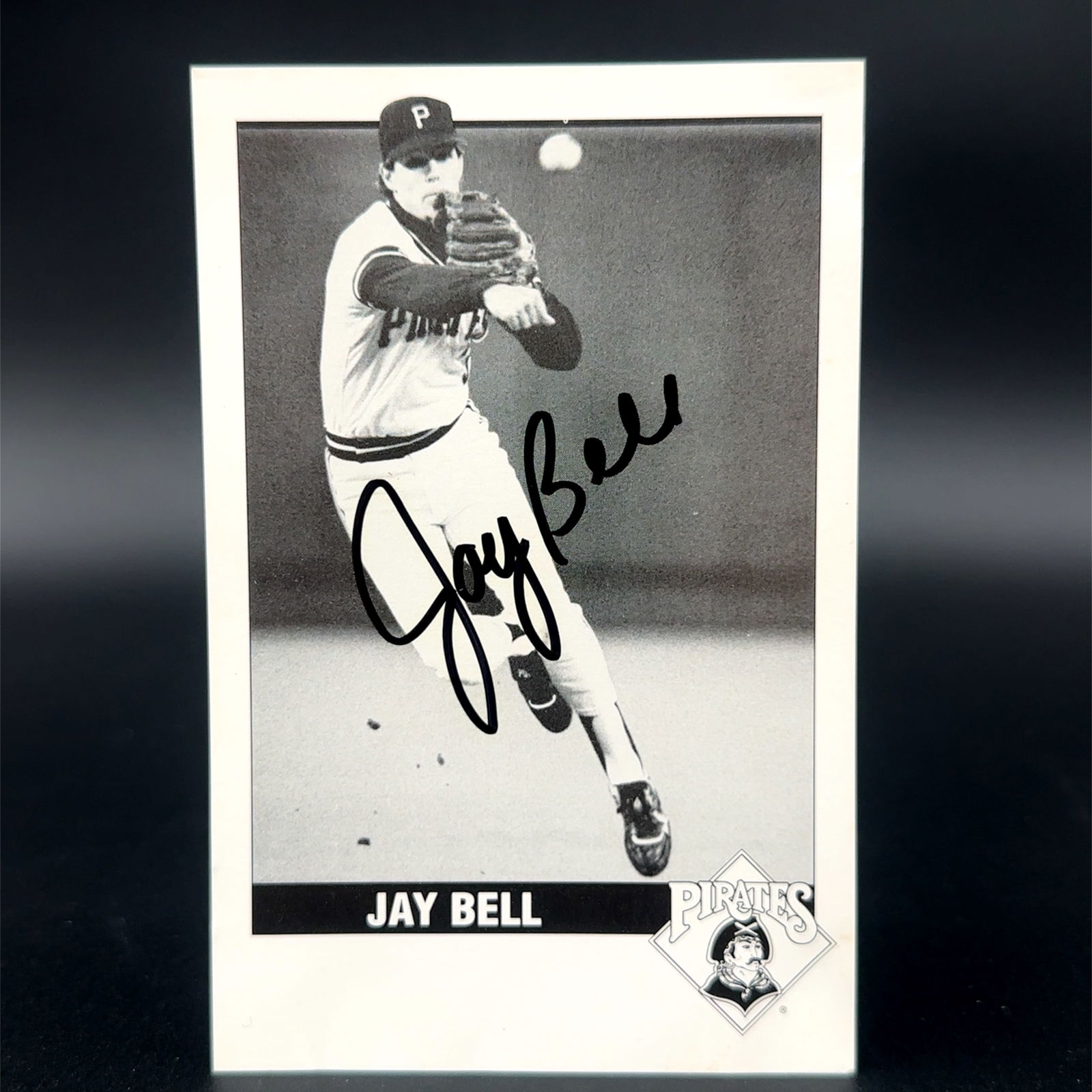 Jay Bell Autographed Baseball Card (1 of 2)