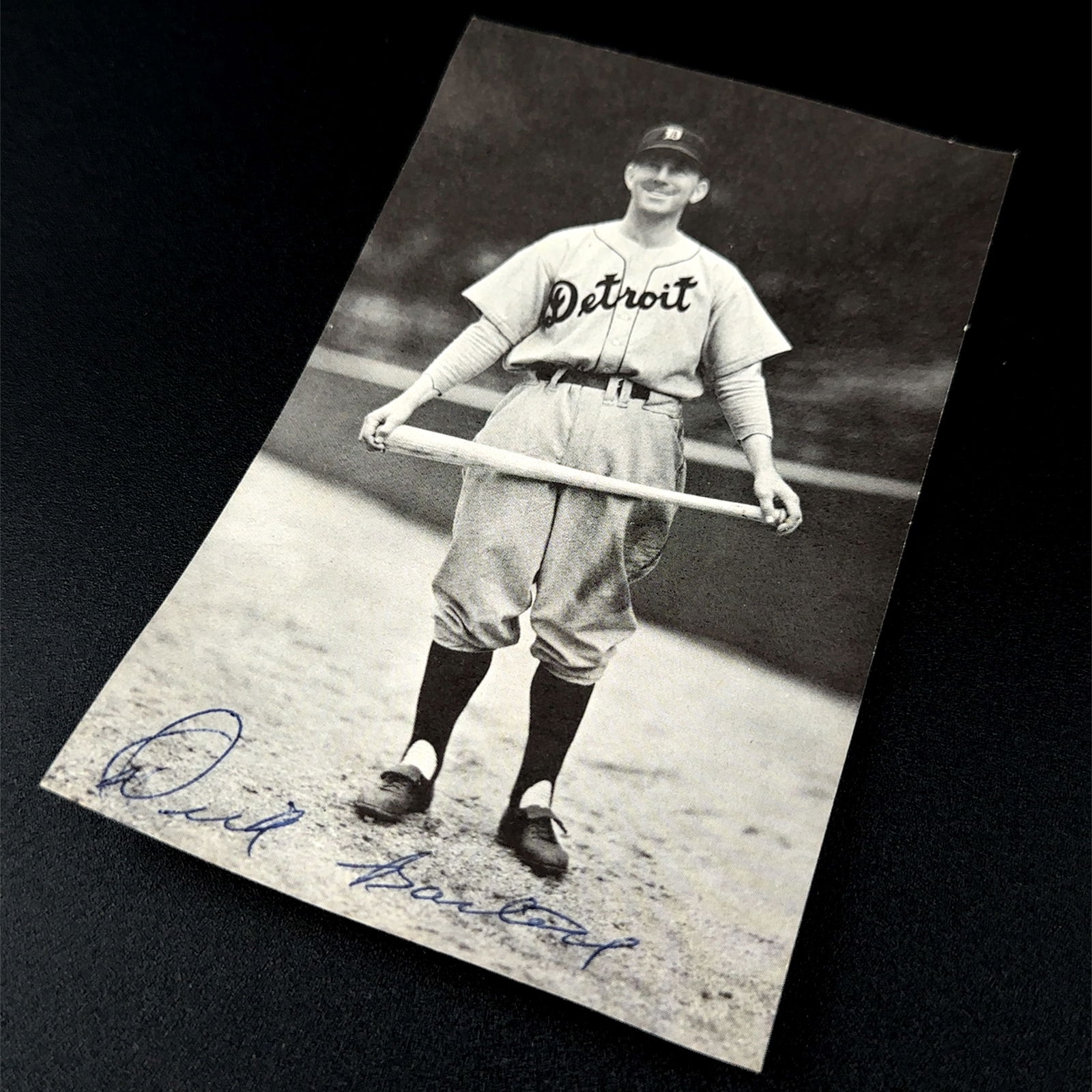 Dick Bartell Detroit Tigers Autographed Photo (1 of 3)