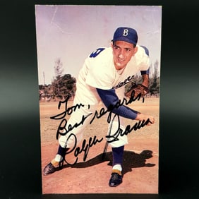 Ralph Branca Brooklyn Dodgers Autographed Photo