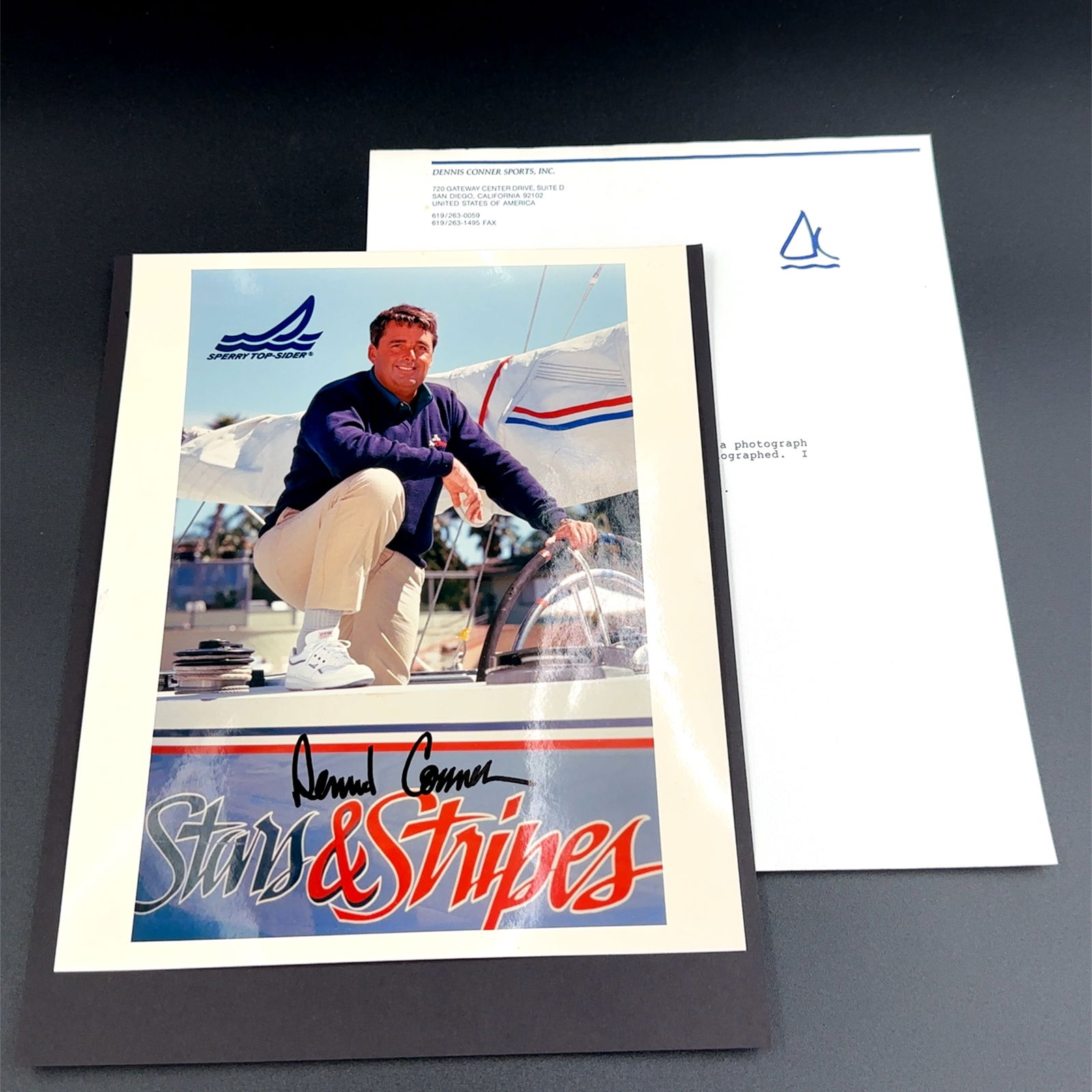 Dennis Conner Autographed Photo (1 of 2)