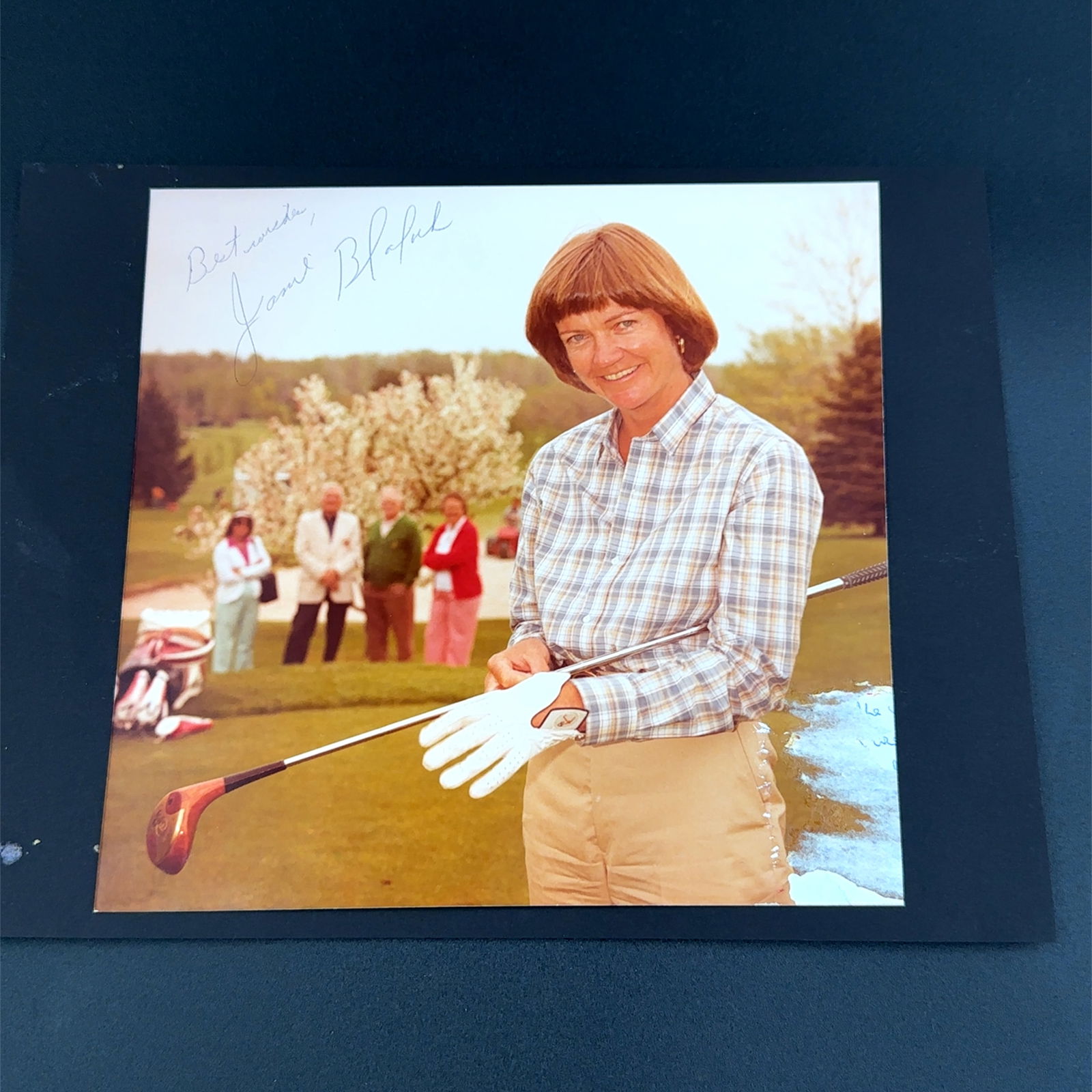 Jane Blalock Autographed Photo Print (1 of 1)