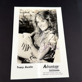 Tracy Austin Tennis Autographed Photo