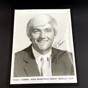 Bobby Cremins Georgia Tech Basketball Signed Photo
