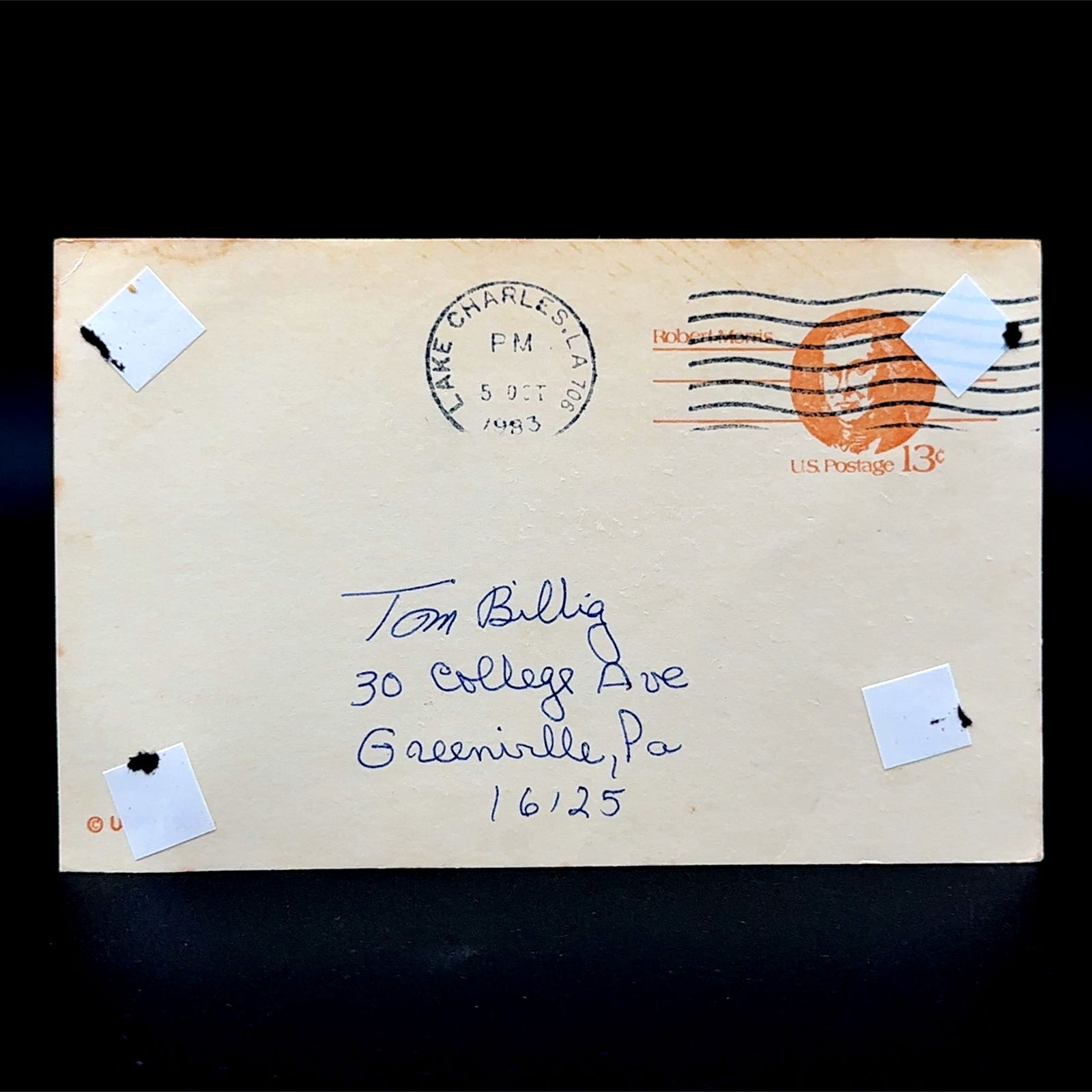 Ted Lyons Baseball Autographed Postcard (1 of 2)