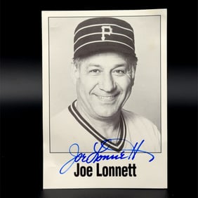 Joe Lonnett Autographed Photo