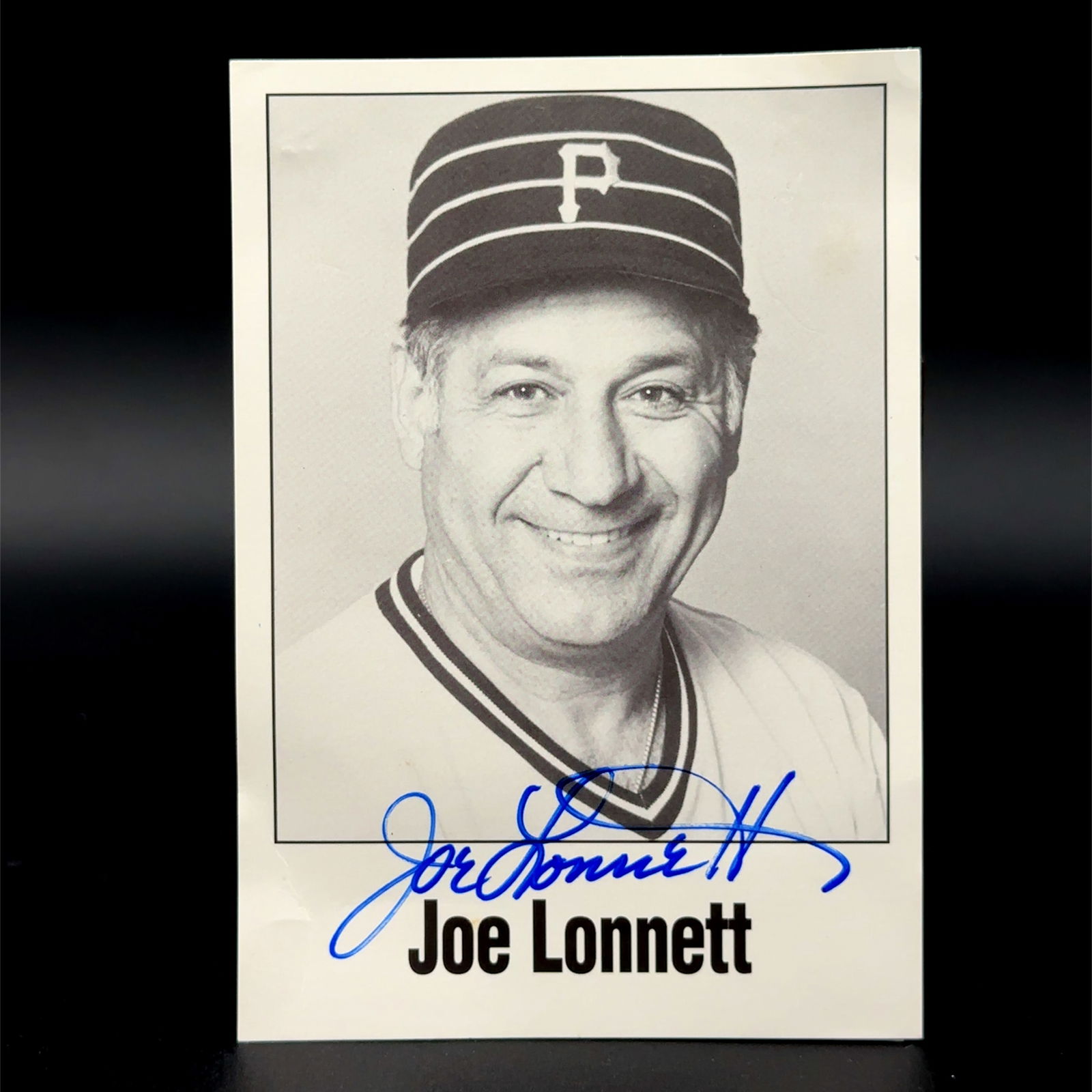 Joe Lonnett Autographed Photo (1 of 2)