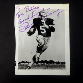 Paul Hornung Autographed Photo