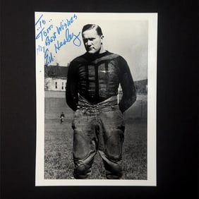 Ed Healy Football Autographed Photo