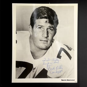 Bob Lilly Dallas Cowboys Autographed Photo