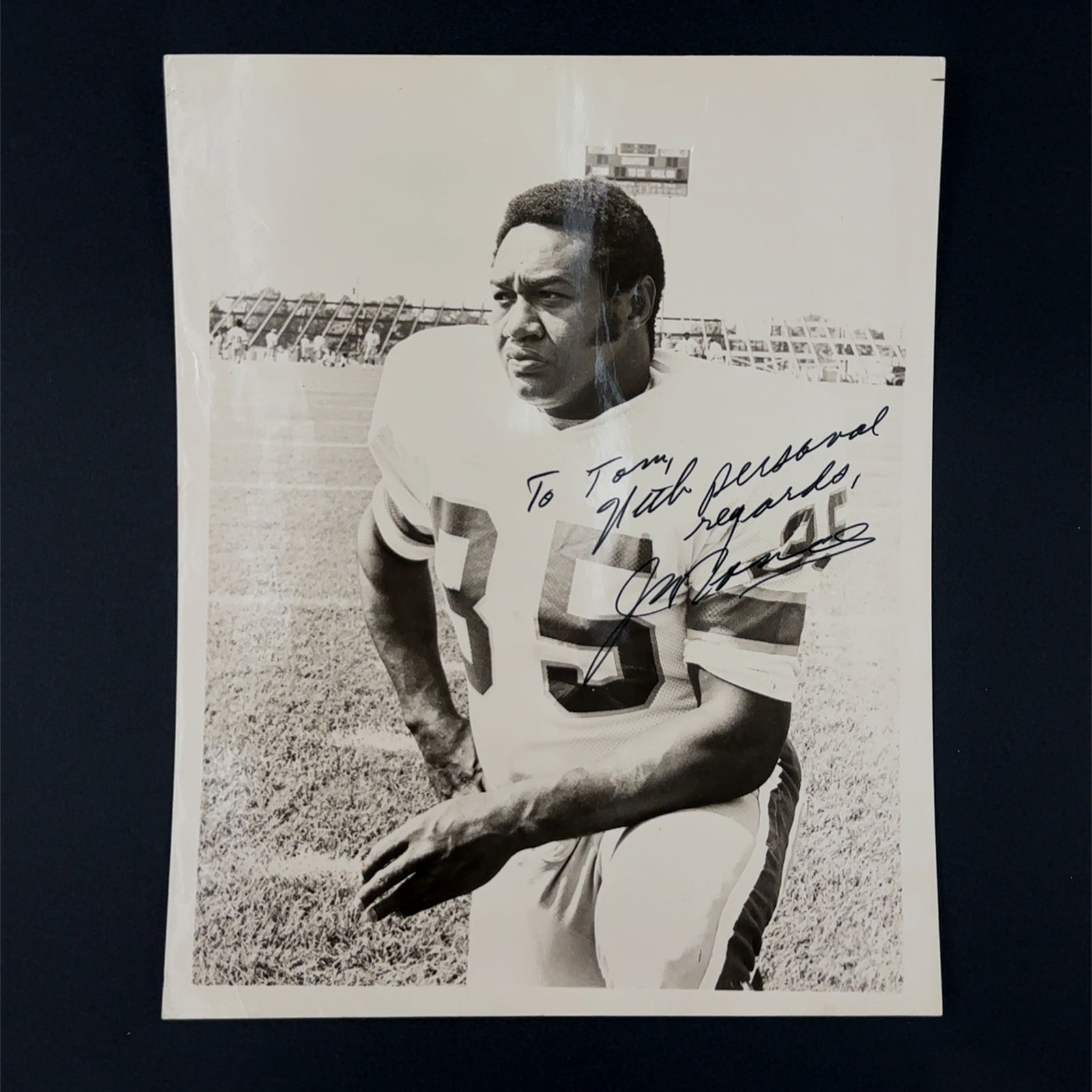 Jim Nance Autographed Photo (1 of 1)