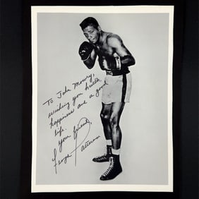 Floyd Patterson Autographed Photo