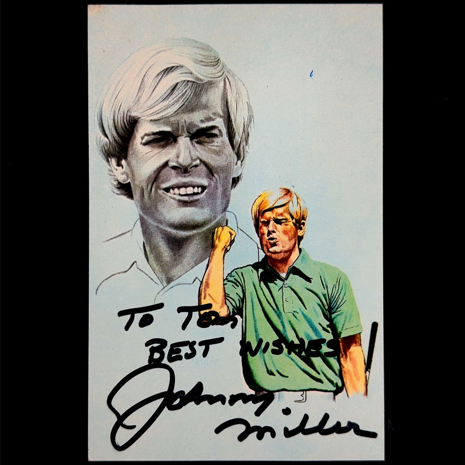 Johnny Miller Autographed Photo (1 of 1)