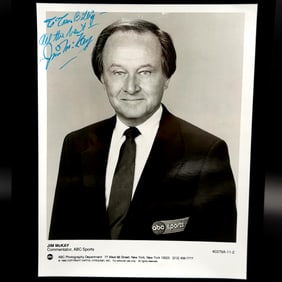 Jim McKay Autographed Photo