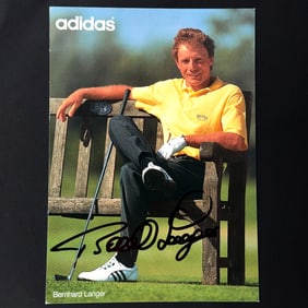 Bernhard Langer Autographed Photo