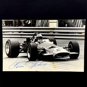 Denny Hulme Autographed Photo