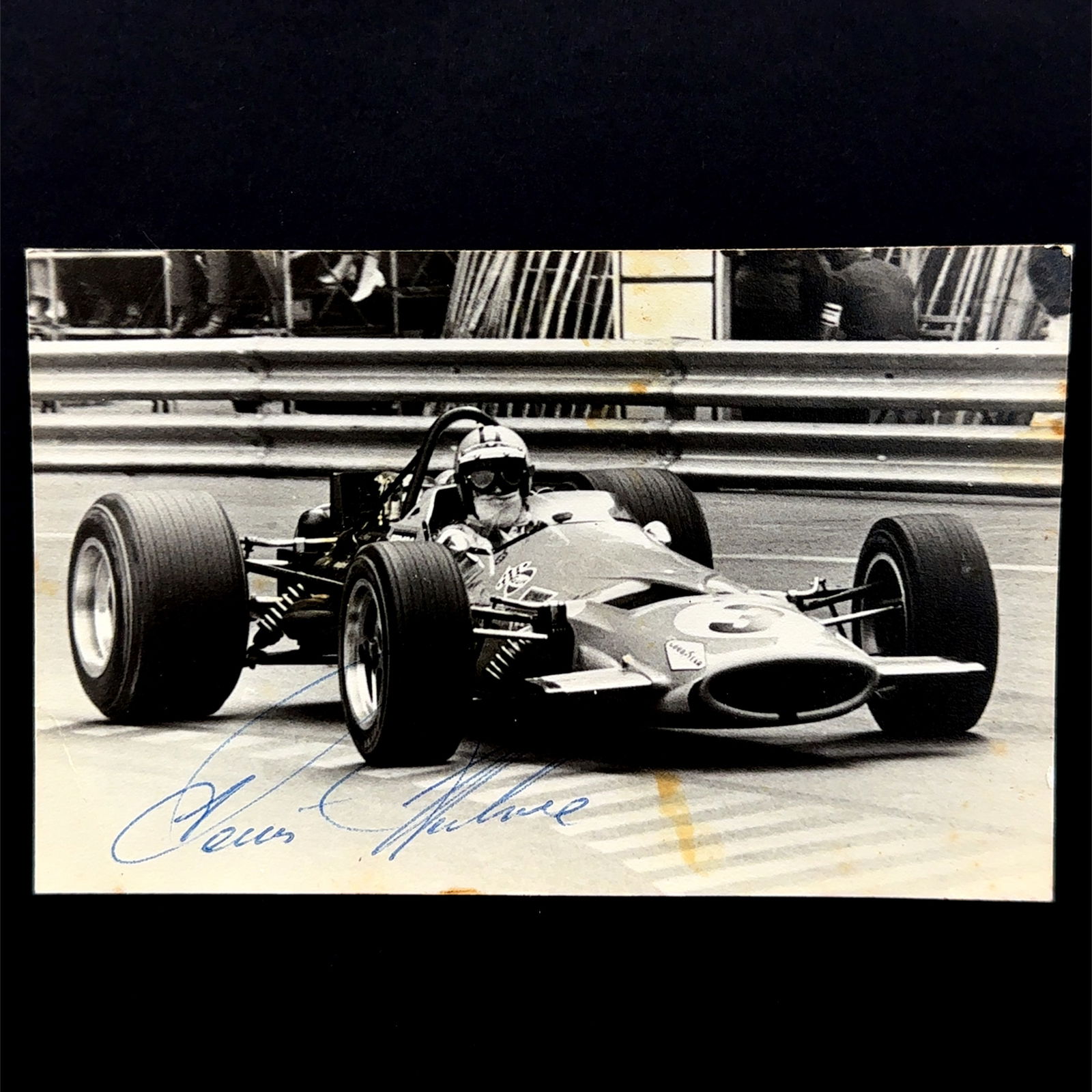 Denny Hulme Autographed Photo (1 of 1)