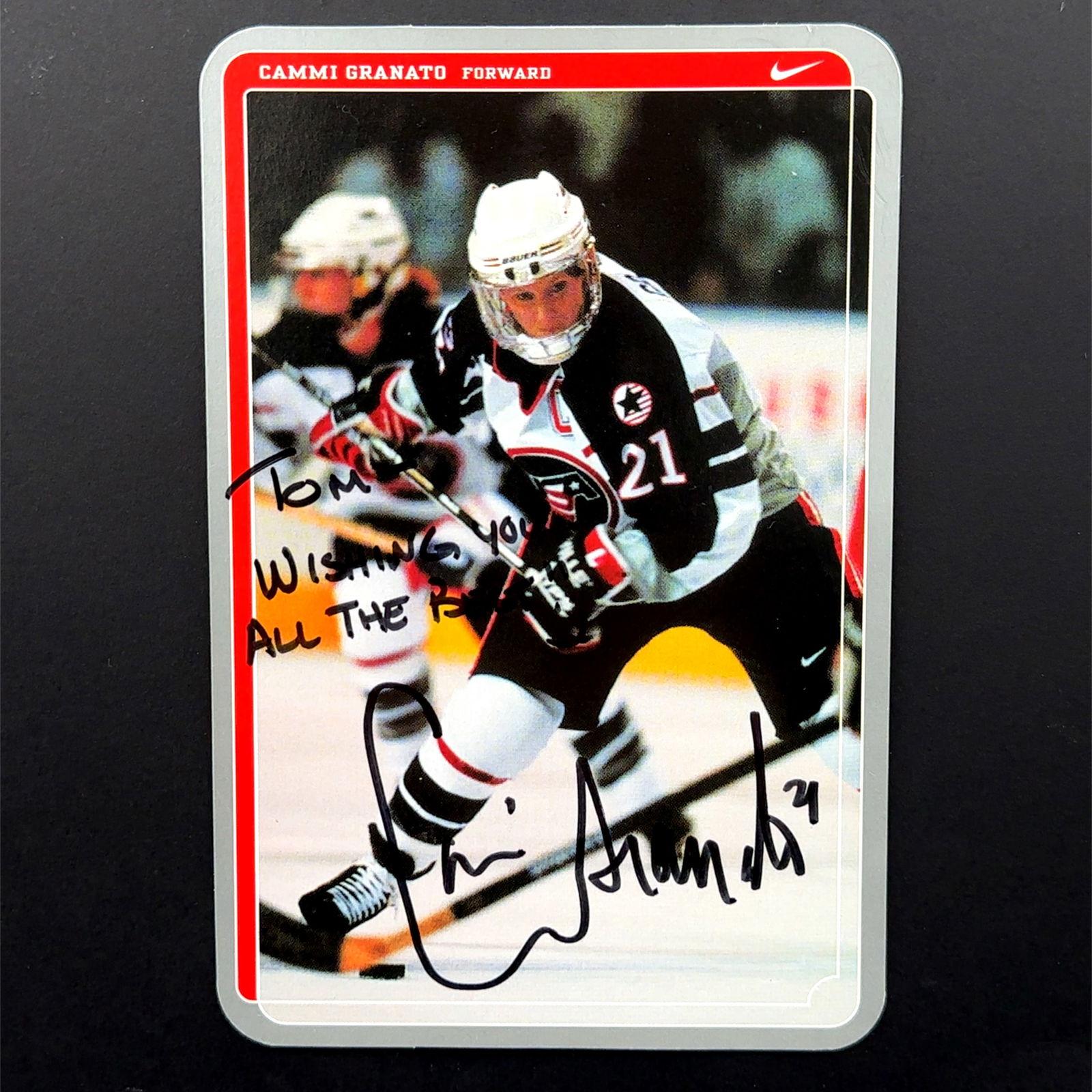 Cammi Granato Autographed Photo (1 of 2)