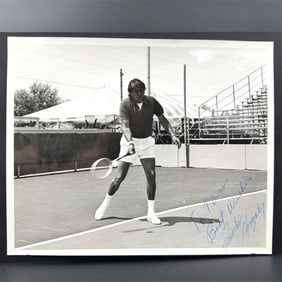 Pancho Gonzalez Autographed Photo