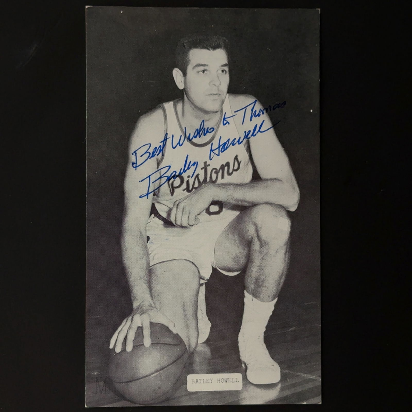 Bailey Howell Autographed Photo (1 of 2)