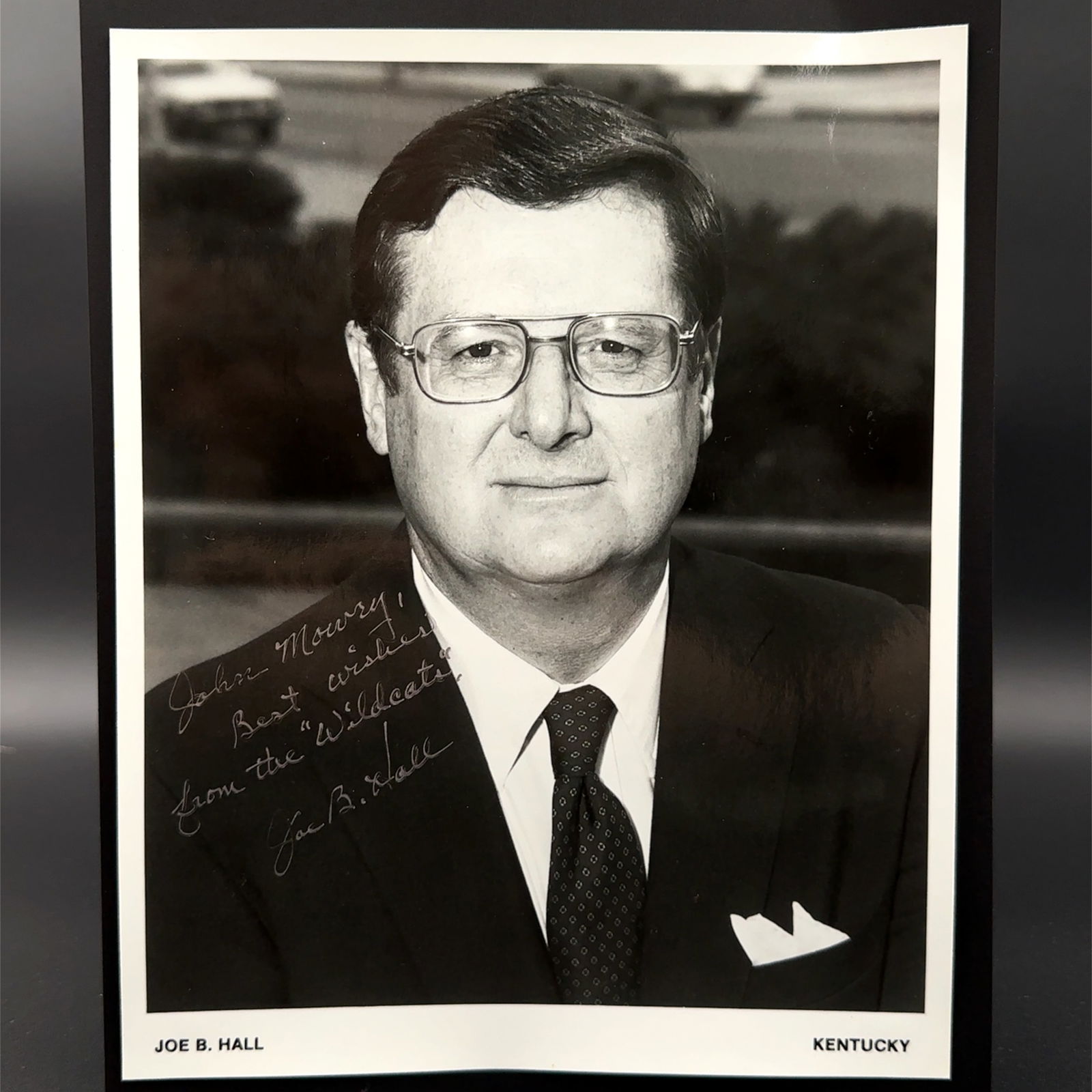 Joe B. Hall Autographed Photo (1 of 2)