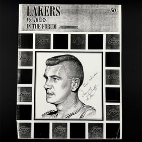 Darrall Imhoff Autographed Page