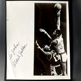 Kareem Abdul Jabbar Autographed Photo