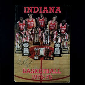 Bob Knight Indiana Autographed Photo and Letter