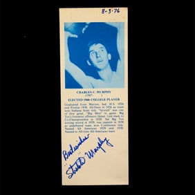 Charles "Stretch" Murphy Autograph