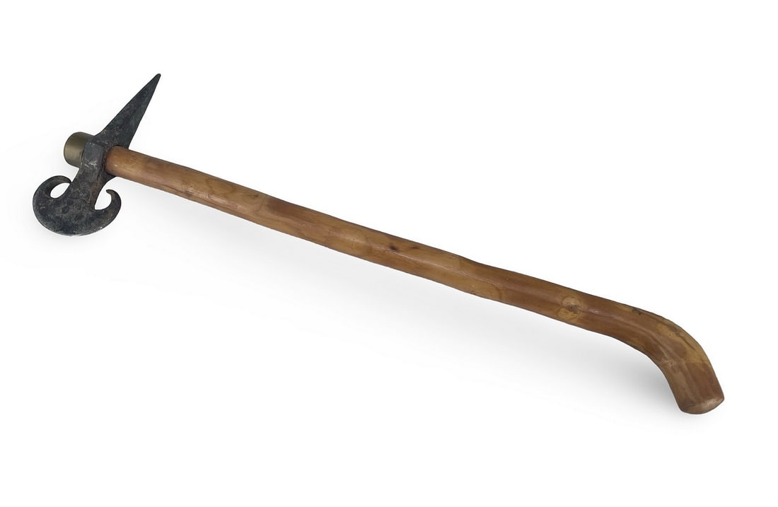 Ottoman Islamic Dervish Axe / Teber / Tabar (1 of 7)