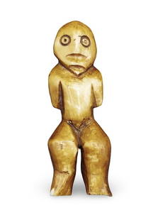 Lega Democratic Republic of Congo Figure: Description: Lega, Democratic Republic of Congo, African art, &nbsp;figure, 8 cm. Condition: in very good condition Inhouse worldwide shipping, including handling, $40; no hidden fees.