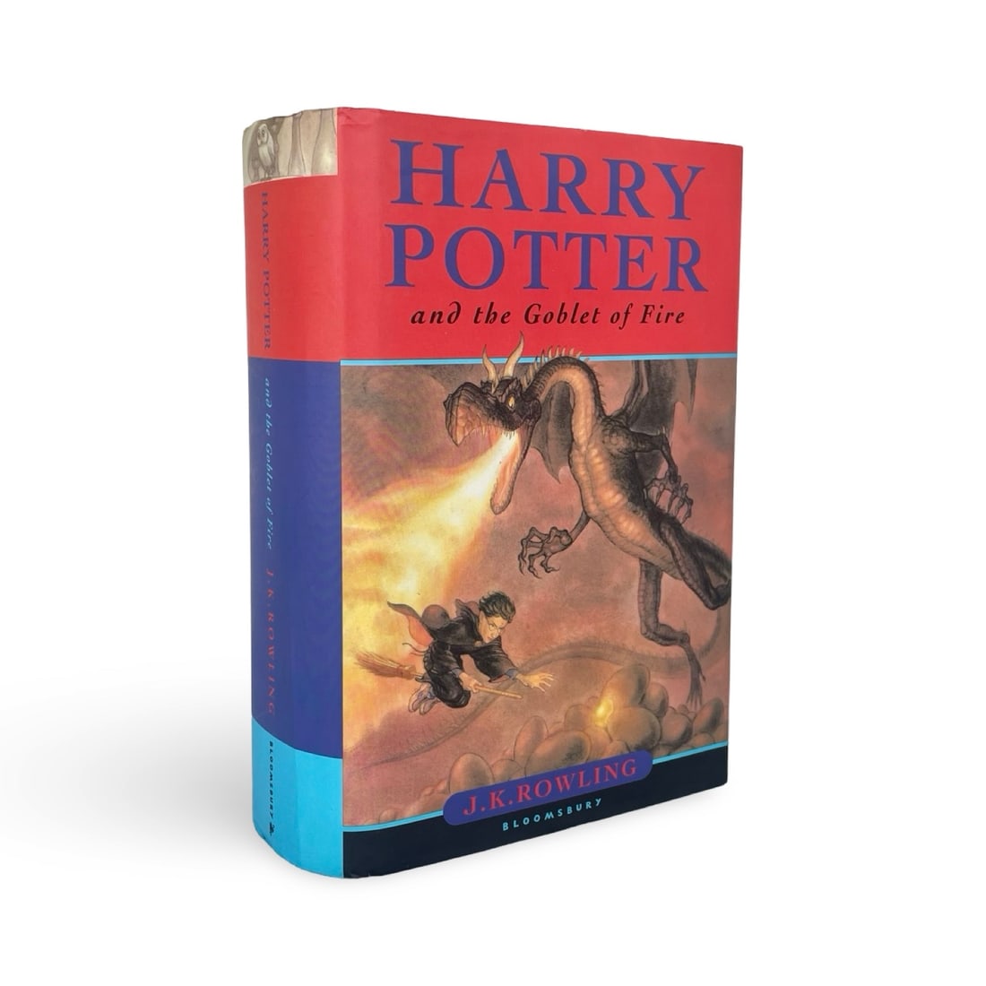 "Harry Potter and the Goblet of Fire" Bloomsbury Hard Cover and Jacket: Description: "Harry Potter and the Goblet of Fire" Bloomsbury Hard Cover and Jacket; ISBN 0 7475 4624 X. Condition: in very good condition. Inhouse worldwide shipping, including handling: $40. This it
