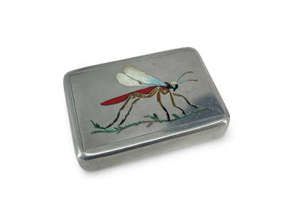 1900s Possibly Austrian 800-hallmarked Enamel Silver Snuff Box: 1900s possibly Austrian 800-hallmarked enamel silver snuff box. 3,5 x 4,5 cm. IMPORTANT NOTES We provide domestic bank accounts for US, UK and EURO zone customers for easy payments. Wise-to-Wise or Ce