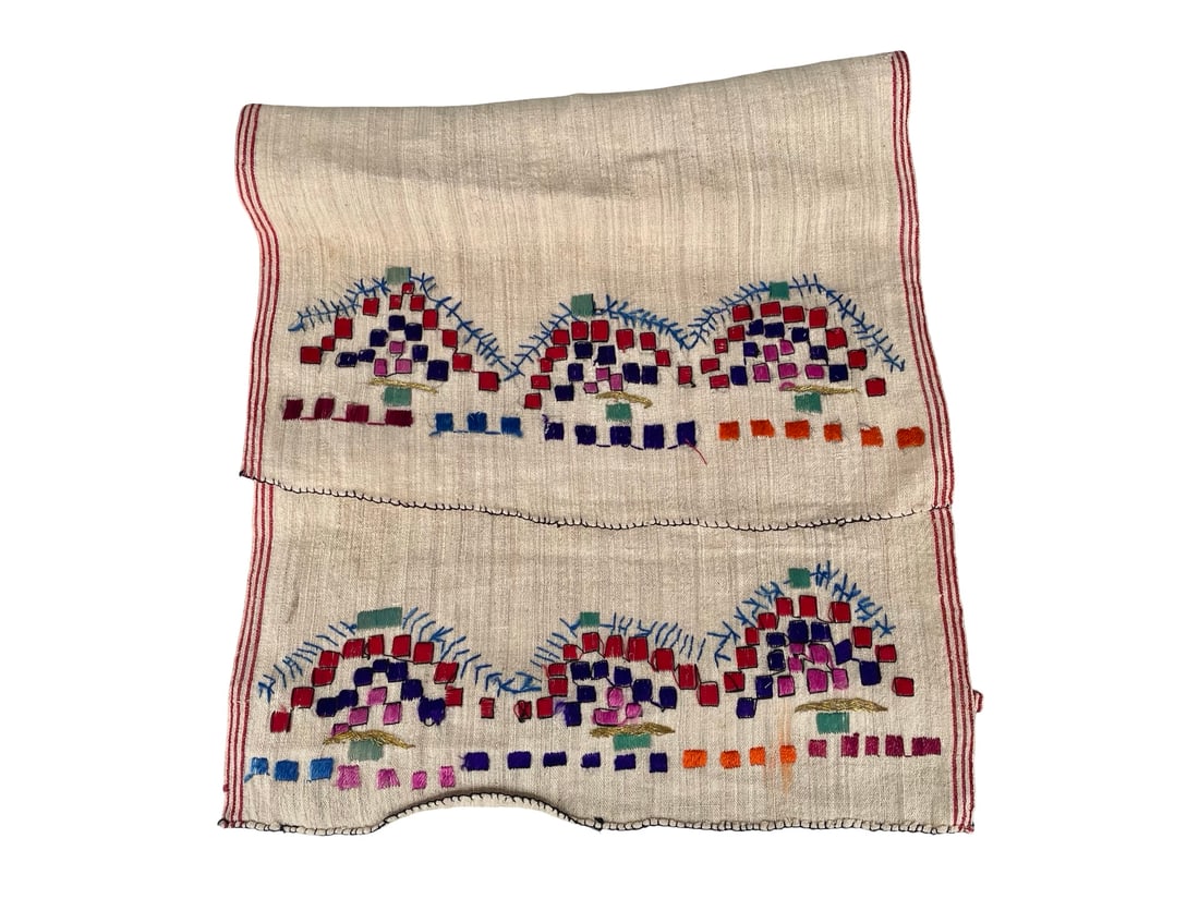 1900's Balkan or Anatolian Embroidered Towel (1 of 2)