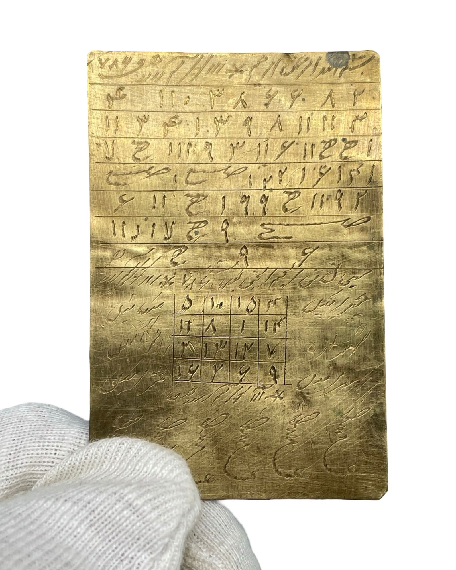 Islamic Middle Eastern Talismanic Devotional Plaque - 3