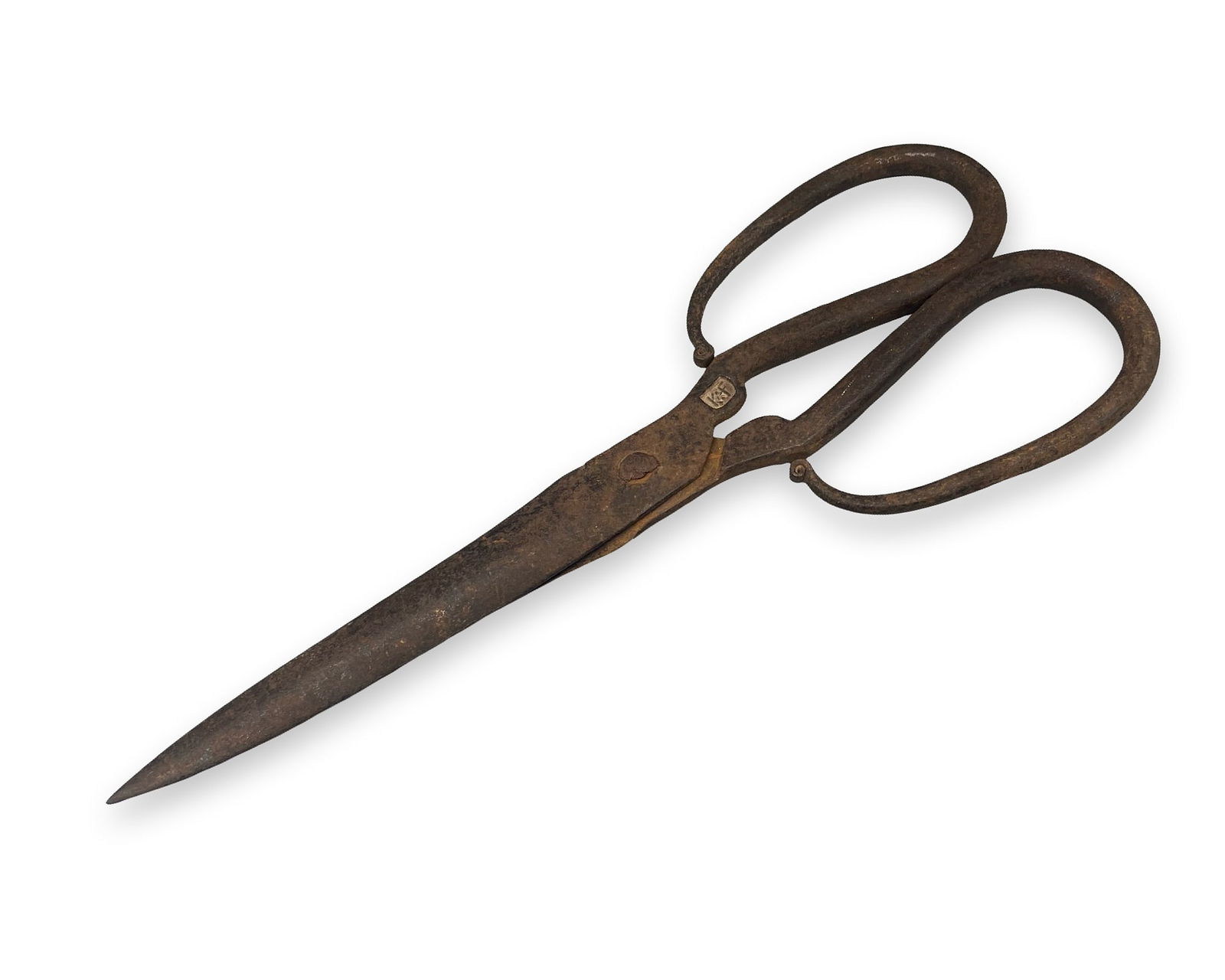 Greek Scissors with Maker’s Stamp: Greek scissors with maker’s stamp We ship to the United States PROBLEM-FREE. All the packages will be shipped as DDP (Delivered Duty Paid) , so you won’t have to pay ANY customs taxes (country of