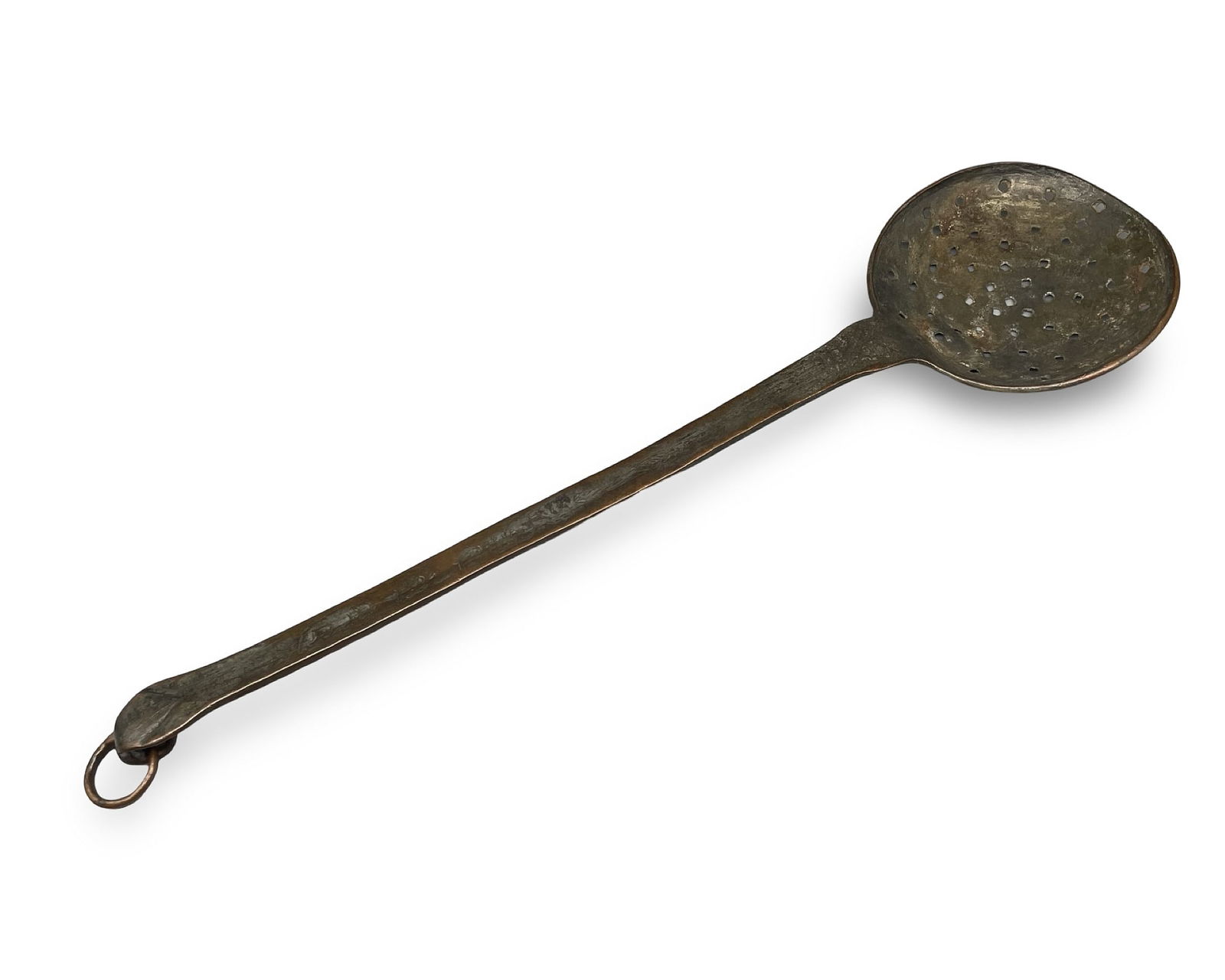 19th Century Balkan Metal Ladle with Inscription: 19th century Balkan metal ladle with inscription We ship to the United States PROBLEM-FREE. All the packages will be shipped as DDP (Delivered Duty Paid) , so you won’t have to pay ANY customs taxes