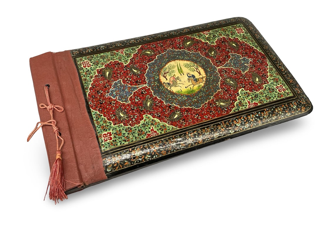Early to Mid 20th Century Persian Lacquered Photo Album (1 of 6)