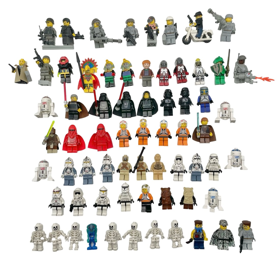 Vintage Lego Mini Figures - Star Wars and Others - 67 pcs (1 of 8)
