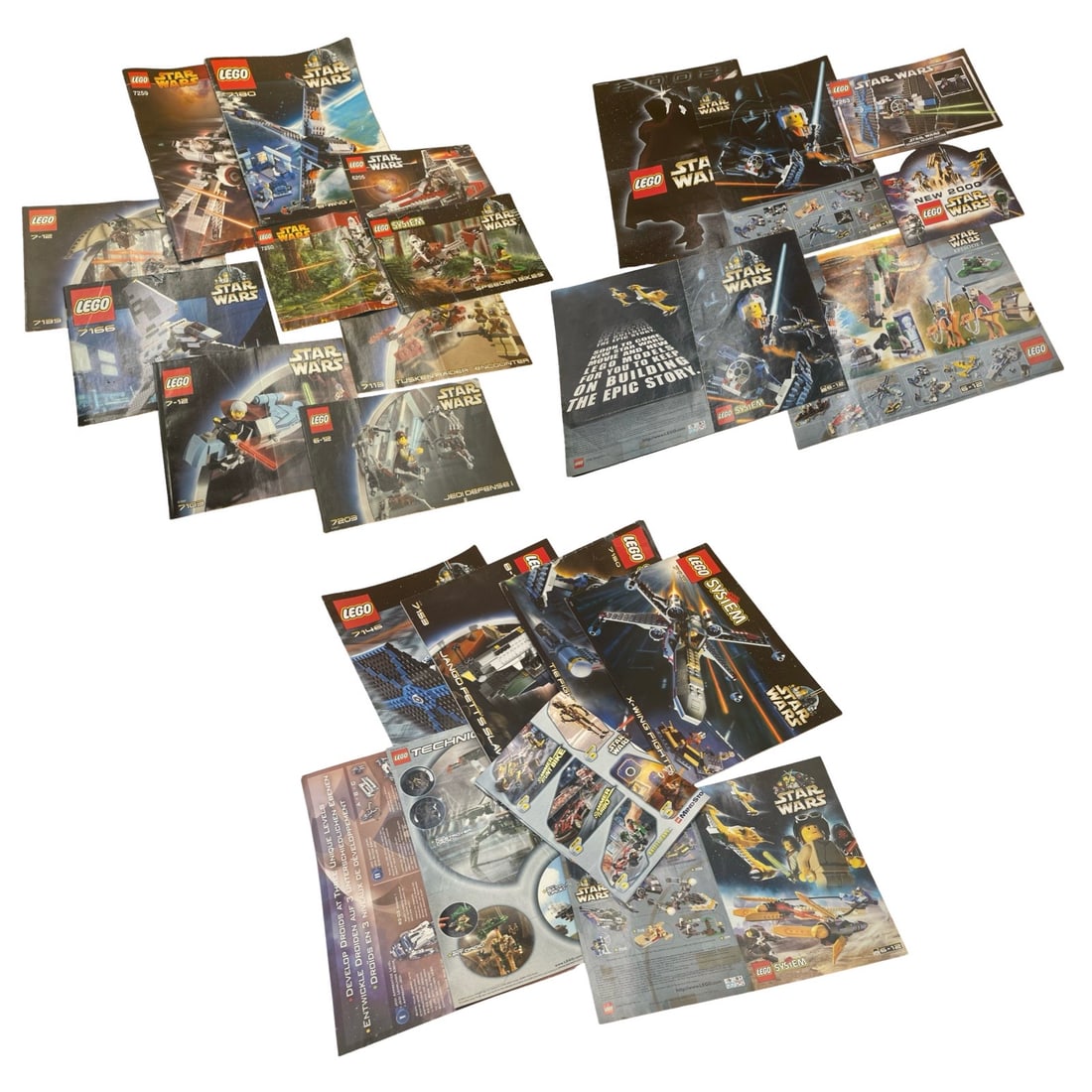 Vintage 2000’s Lego Star Wars Booklets, Pamphlets & Sheets (1 of 4)