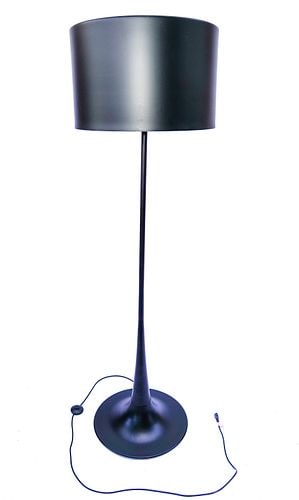 Mid-Century Modern Style Black Tulip Floor Lamp (1 of 9)