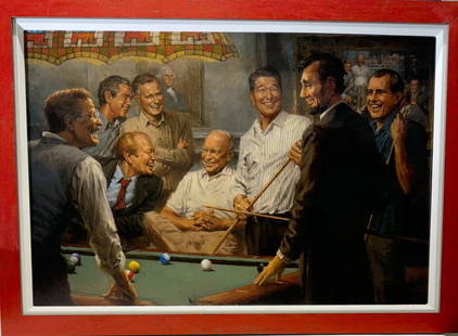 Andy Thomas "Callin the Red": Andy Thomas "Callin the Red". Self taught artist and painter of the US Presidents, maritime, americana, history, Andy Thomas is known for his portraits of American Presidents. US Democrat Presidents: