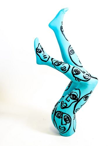 Peter Robert Keil's "Legs" Mannequin Torso Sculpture Rare Studio Piece (1 of 19)